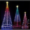 Living Accents Celebrations LED Multi Ribbon RGB Light 4 ft. Yard Decor RGB4ODT120A - alternate 3